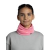 Buff Merino Lightweight Jr Solid Children's merino wool neck warmer Pink