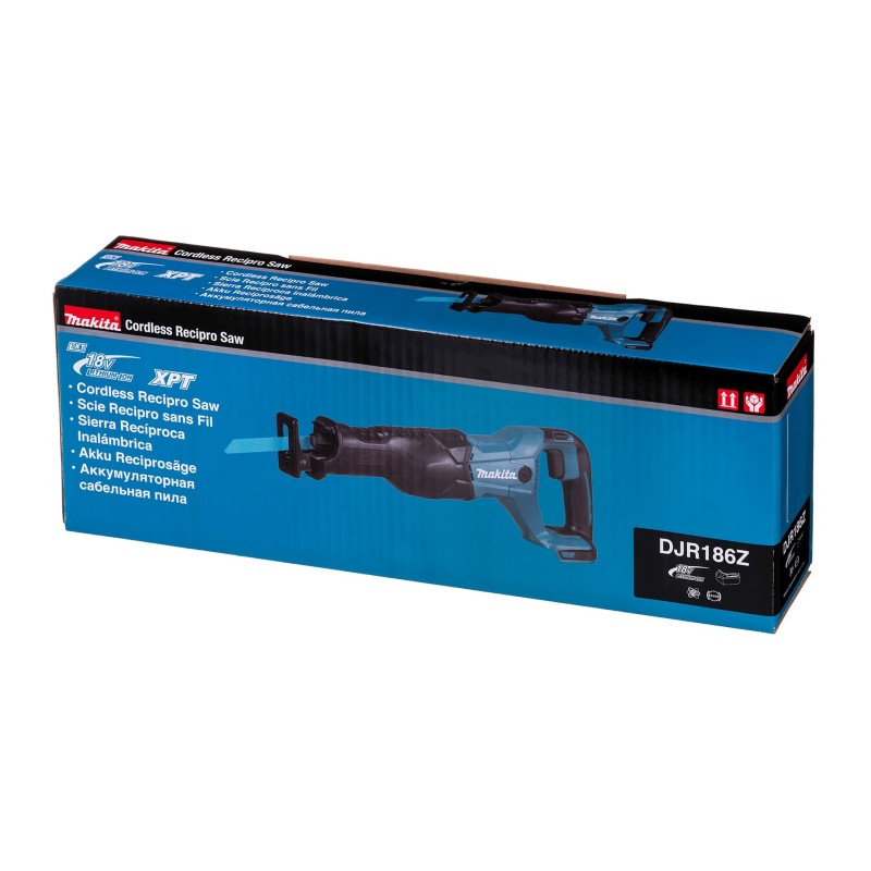 Makita DJR186Z sabre saw 3.2 cm Black,Blue Makita DJR186Z sabre saw 3.2 cm Black,Blue