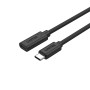 UNITEK C14086BK USB cable USB 3.2 Gen 2 (3.1 Gen 2) 0.5 m USB C Black