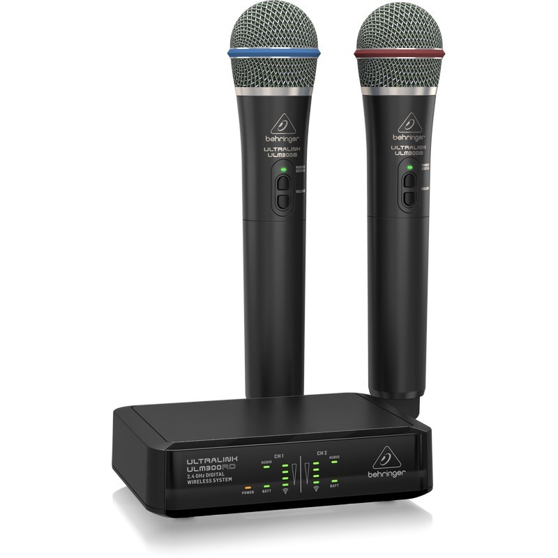Behringer ULM302MIC - Mikrofon bezprzewodowy 2,4 GHz podwójny Behringer ULM302MIC - Mikrofon bezprzewodowy 2,4 GHz podwójny