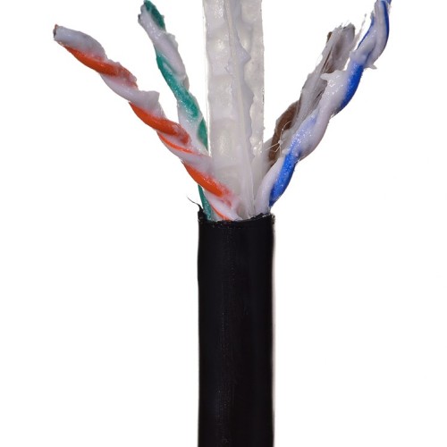 Alantec KIU6OUTZ305 networking cable 305 m Cat6 U/UTP (UTP) Black