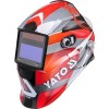 Yato YT-73921 welding mask/helmet Welding helmet with auto-darkening filter Black, Red, Silver