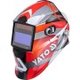 Yato YT-73921 welding mask/helmet Welding helmet with auto-darkening filter Black, Red, Silver