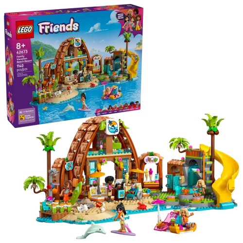 LEGO FRIENDS 42673 Family Vacation Beach Resort LEGO FRIENDS 42673 Family Vacation Beach Resort