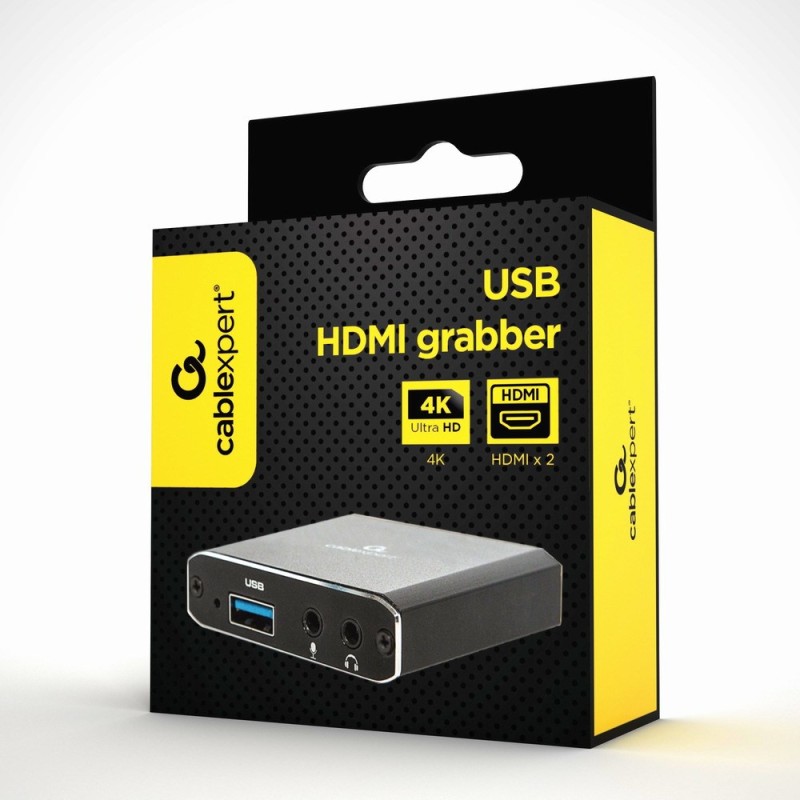 Gembird UHG-4K2-01 USB graphics adapter Black Gembird UHG-4K2-01 USB graphics adapter Black