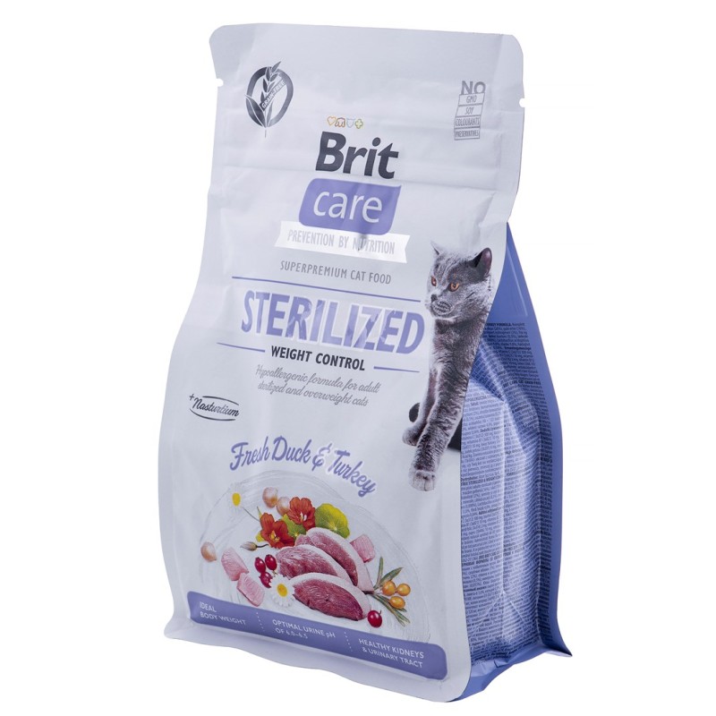 BRIT Care Grain-Free Sterilized Weight Control - dry cat food - 400 g BRIT Care Grain-Free Sterilized Weight Control - dry cat food - 400 g