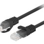 Lanberg PCU6-20CC-0200-BK networking cable Black 2 m Cat6 U/UTP (UTP)