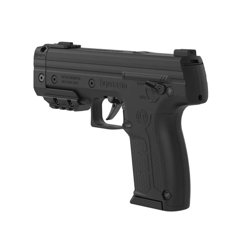 Pistol for rubber and pepper bullets BYRNA SD XL BLACK cal.68 CO2 12 g Black (SX68300-BLK-XL) Pistol for rubber and pepper bullets BYRNA SD XL BLACK cal.68 CO2 12 g Black (SX68300-BLK-XL)