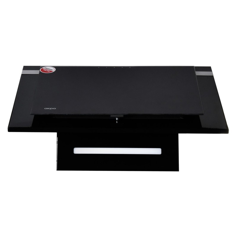 Okap AKPO WK-4 NERO LINE 2.0 60 CZARNY T300 Liniowy LED/Siłownik Okap AKPO WK-4 NERO LINE 2.0 60 CZARNY T300 Liniowy LED/Siłownik