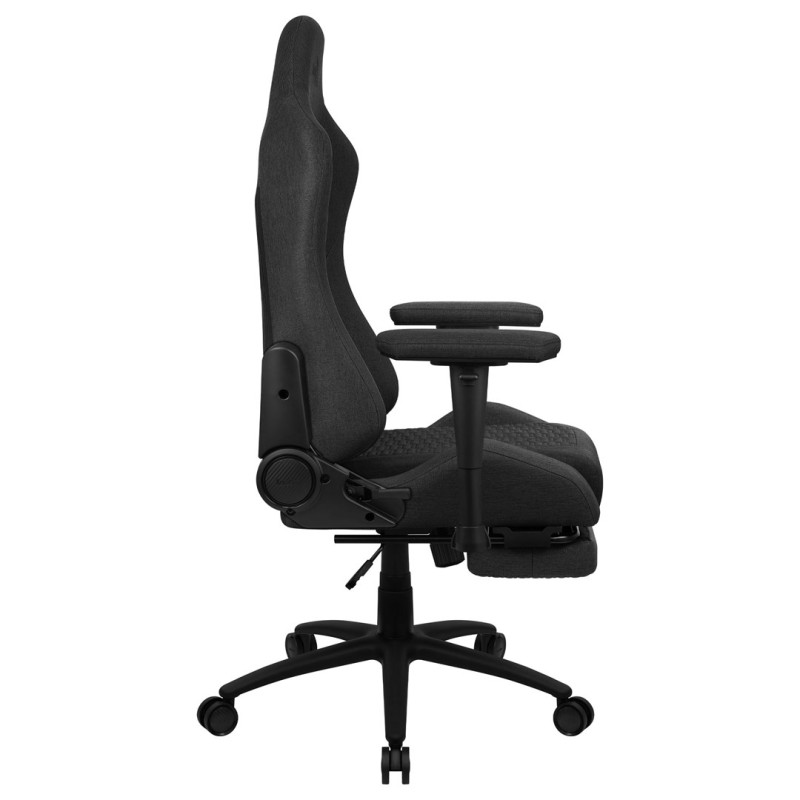 Aerocool ROYALASHBK Premium Ergonomic Gaming Chair Legrests Aeroweave Technology Black Aerocool ROYALASHBK Premium Ergonomic Gaming Chair Legrests Aeroweave Technology Black