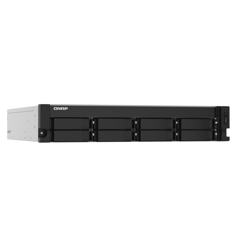 QNAP TS-832PXU NAS Rack (2U) Ethernet LAN Aluminium, Black AL324 QNAP TS-832PXU NAS Rack (2U) Ethernet LAN Aluminium, Black AL324