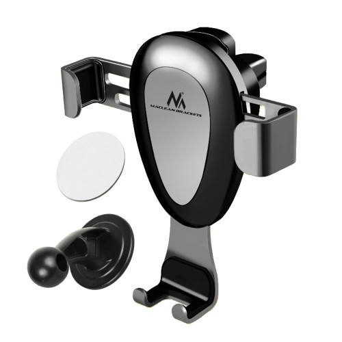 Maclean car phone holder, universal, for the ventilation grille, gravity, max. center distance 90mm, MC-324 Maclean car phone holder, universal, for the ventilation grille, gravity, max. center distance 90mm, MC-324