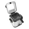 Mesko Home MS 4910 fryer Single 1.5 L Stand-alone 900 W Deep fryer Black, Satin steel Mesko Home MS 4910 fryer Single 1.5 L Stand-alone 900 W Deep fryer Black, Satin steel