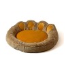 GO GIFT Dog and cat bed XL - camel - 75x75 cm