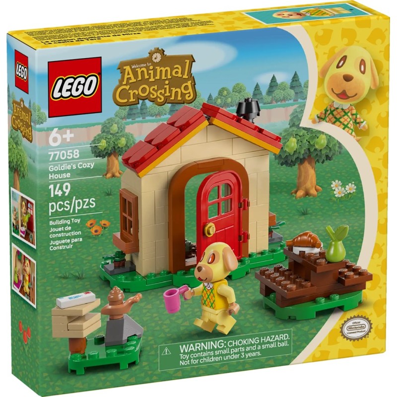 LEGO ANIMAL CROSSING 77058 Goldie's Cosy House LEGO ANIMAL CROSSING 77058 Goldie's Cosy House