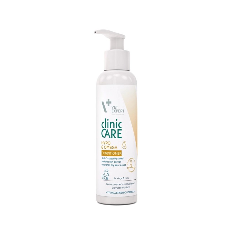 VETEXPERT Clinic Care Hypo & Omega Conditioner - conditioner for dogs and cats - 150 ml