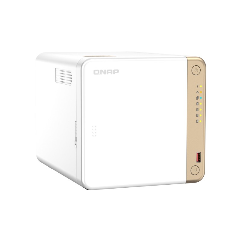 QNAP TS-462-4G NAS/storage server Tower Ethernet LAN White N4505 QNAP TS-462-4G NAS/storage server Tower Ethernet LAN White N4505