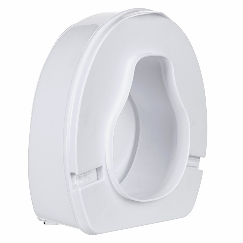 High raising toilet seat with flap High raising toilet seat with flap