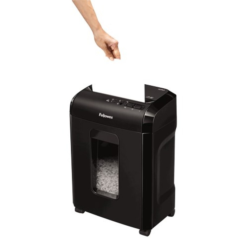 Fellowes Powershred 10M paper shredder Micro-cut shredding Black Fellowes Powershred 10M paper shredder Micro-cut shredding Black