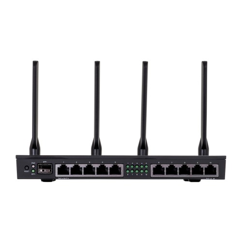 Mikrotik RB4011iGS+5HacQ2HnD-IN wireless router Gigabit Ethernet Dual-band (2.4 GHz / 5 GHz) Black Mikrotik RB4011iGS+5HacQ2HnD-IN wireless router Gigabit Ethernet Dual-band (2.4 GHz / 5 GHz) Black