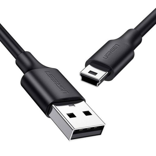 Ugreen USB cable - mini USB 480 Mbps 3 m US132 (black) Ugreen USB cable - mini USB 480 Mbps 3 m US132 (black)