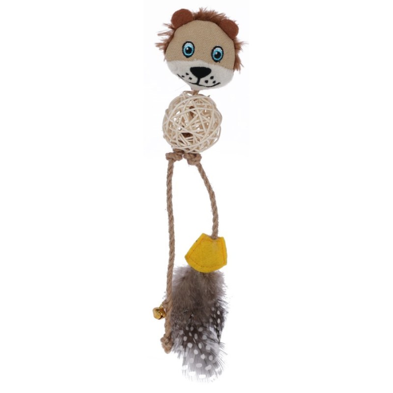 KERBL Safari Lion - cat toy - 30 cm