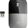 HP Z3700 Silver Wireless Mouse