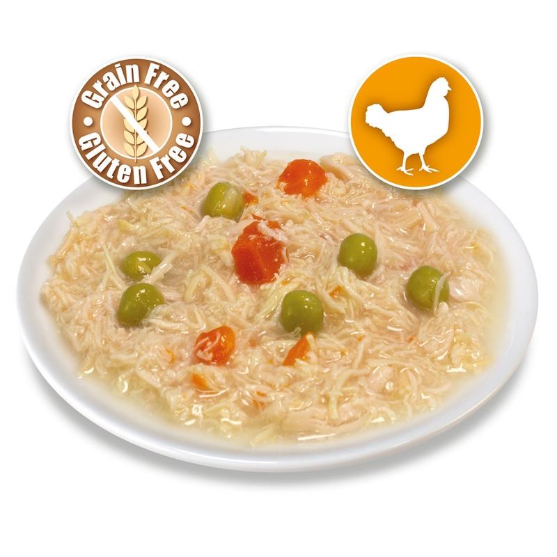 ARQUIVET Chicken in sauce with vegetables - wet cat food - 80g ARQUIVET Chicken in sauce with vegetables - wet cat food - 80g