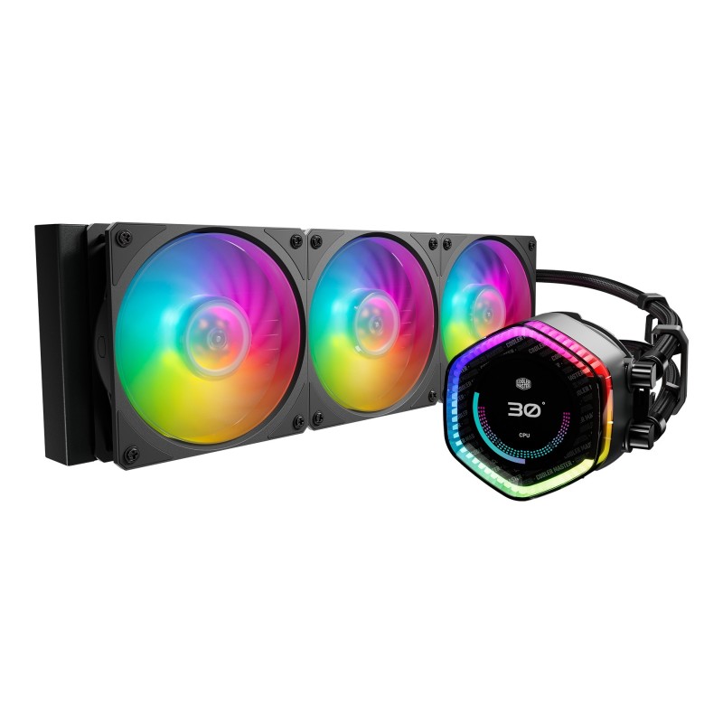 Cooler Master MasterLiquid 360 ION Processor All-in-one liquid cooler 12 cm Black 1 pc(s)