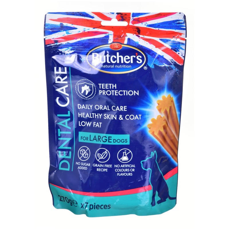 Butcher's Dental Care - dental snack for large breeds - 270g