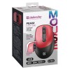 MOUSE DEFENDER FEAM MM-296 RF SILENT RED MOUSE DEFENDER FEAM MM-296 RF SILENT RED