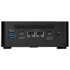 MSI Cubi NUC 1M-003EU Intel Core 3 100U 8 GB DDR5-SDRAM 512 GB SSD Windows 11 Pro Black