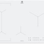 Electrolux EIV83443BW hob White Built-in Zone induction hob 4 zone(s)