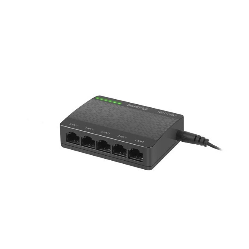 LANBERG SWITCH DSP1-1005 (5-PORT, 1GB/S) LANBERG SWITCH DSP1-1005 (5-PORT, 1GB/S)