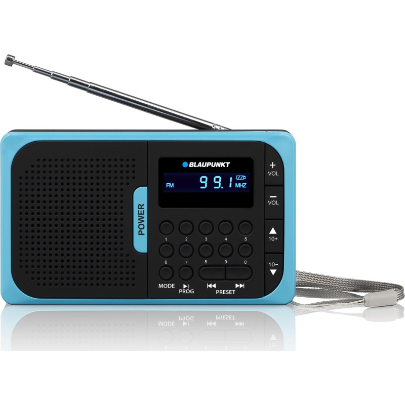 Blaupunkt PR5BL radio Analog Black,Blue Blaupunkt PR5BL radio Analog Black,Blue