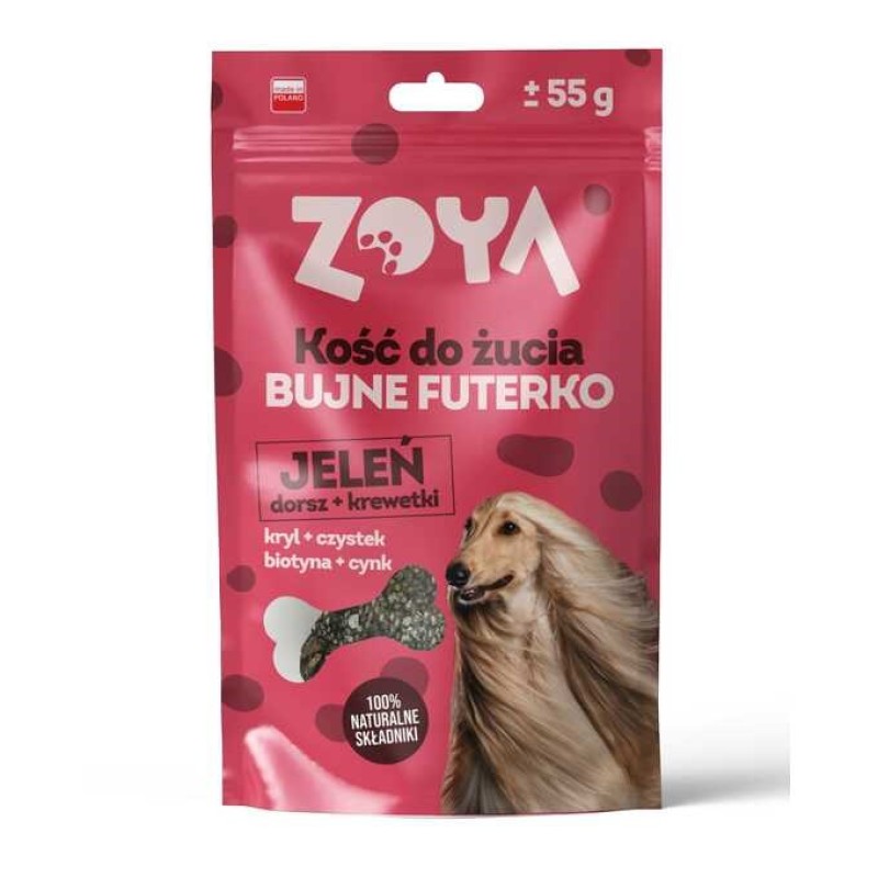 ZOYA Chewing bone Deer - dog treat - 55g ZOYA Chewing bone Deer - dog treat - 55g