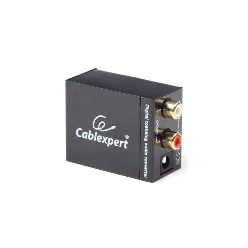 Gembird DSC-OPT-RCA-001 audio converter Black Gembird DSC-OPT-RCA-001 audio converter Black