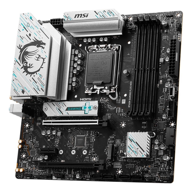 MSI B760M GAMING PLUS WIFI motherboard Intel B760 LGA 1700 micro ATX