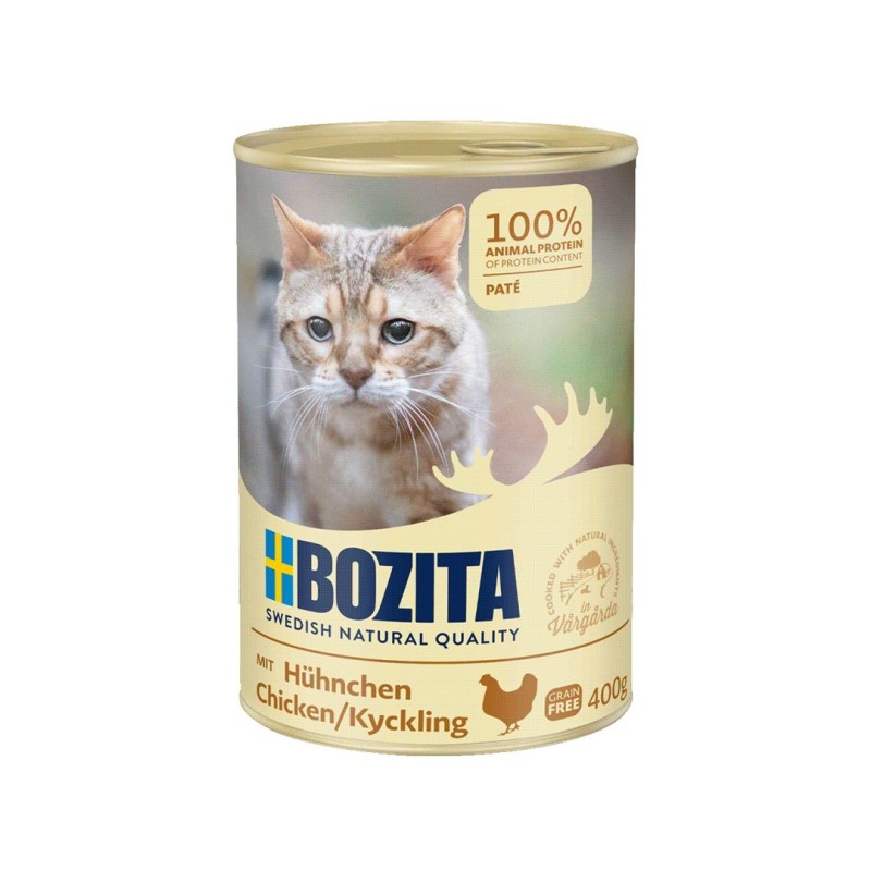 BOZITA Chicken Pate - wet cat food - 400g