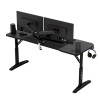 Huzaro Hero 4.6 Black gaming desk Huzaro Hero 4.6 Black gaming desk
