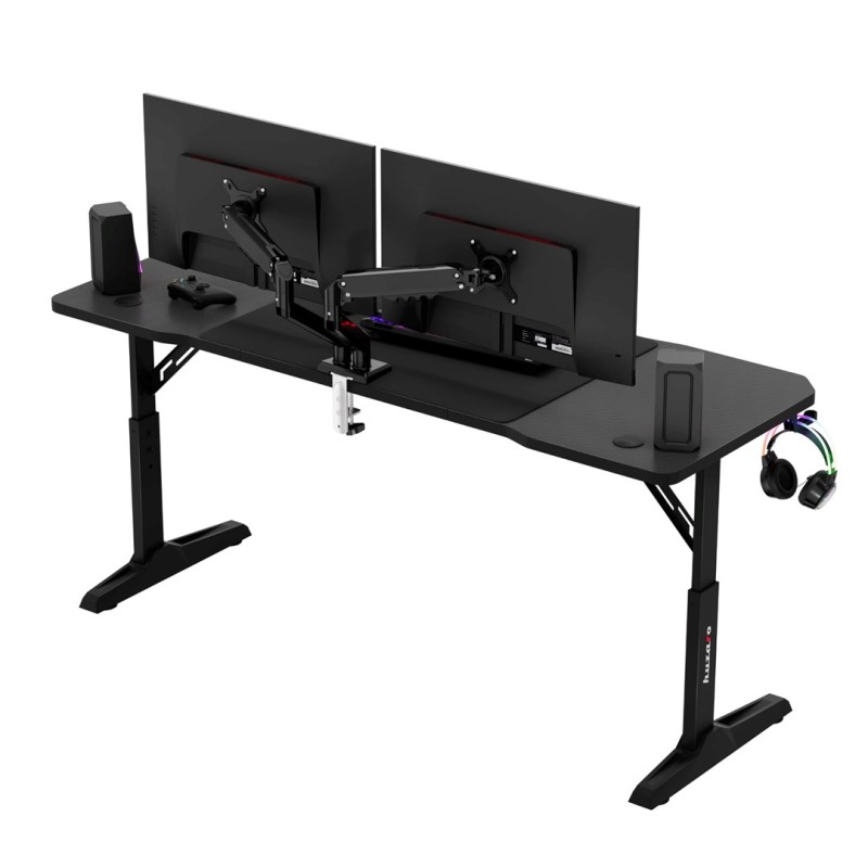 Huzaro Hero 4.6 Black gaming desk Huzaro Hero 4.6 Black gaming desk