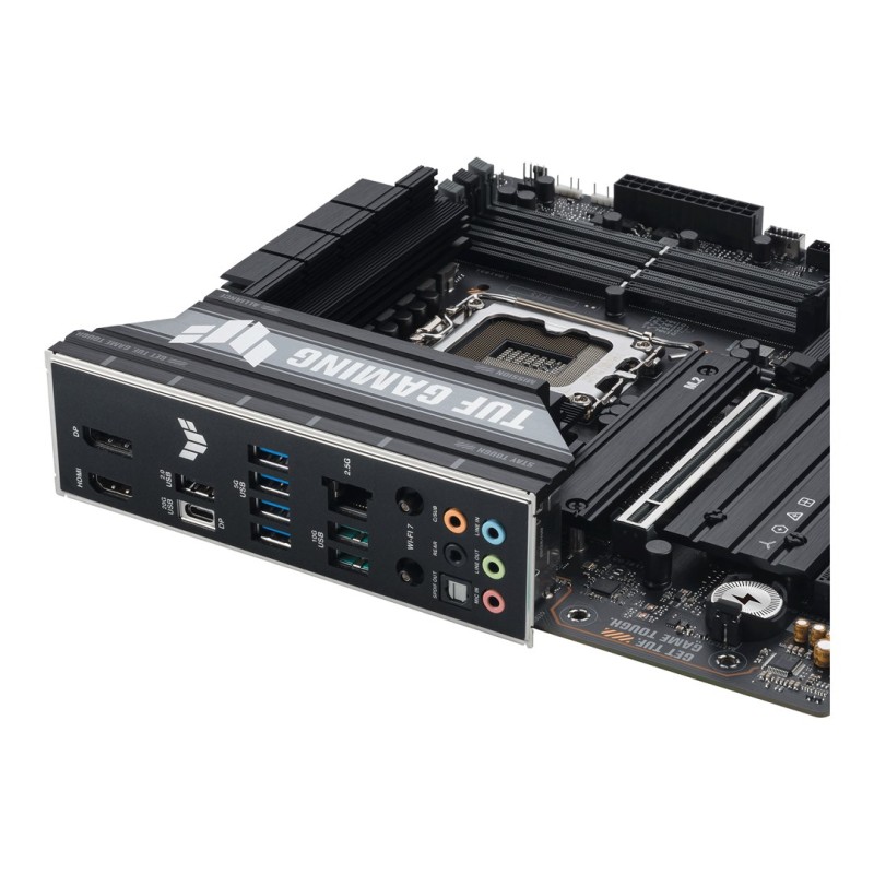 ASUS TUF GAMING B860M-PLUS WIFI Intel B860 LGA 1851 (Socket V1) micro ATX ASUS TUF GAMING B860M-PLUS WIFI Intel B860 LGA 1851 (Socket V1) micro ATX