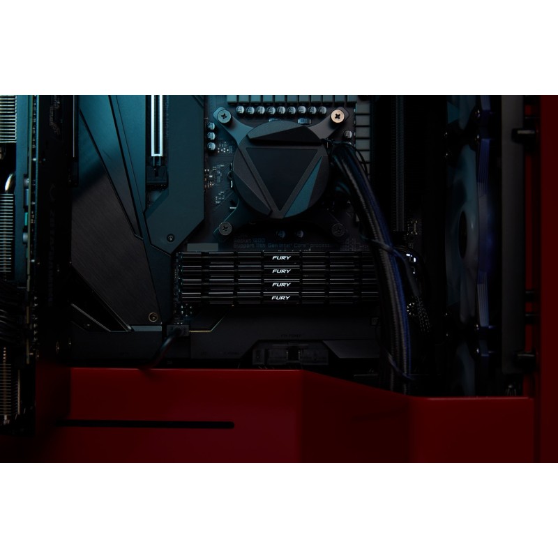 Kingston Technology FURY 32GB 3600MT/s DDR4 CL16 DIMM (Kit of 2) 1Gx8 Renegade Black Kingston Technology FURY 32GB 3600MT/s DDR4 CL16 DIMM (Kit of 2) 1Gx8 Renegade Black