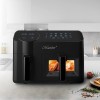 Maestro MR-760 Double deep fat fryer 3.5L+6L Black