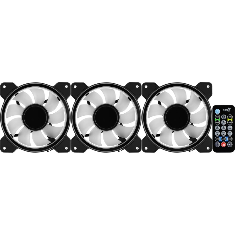 Aerocool Mirage 12 ARGB Pro Computer case Cooling set 12 cm Black Aerocool Mirage 12 ARGB Pro Computer case Cooling set 12 cm Black
