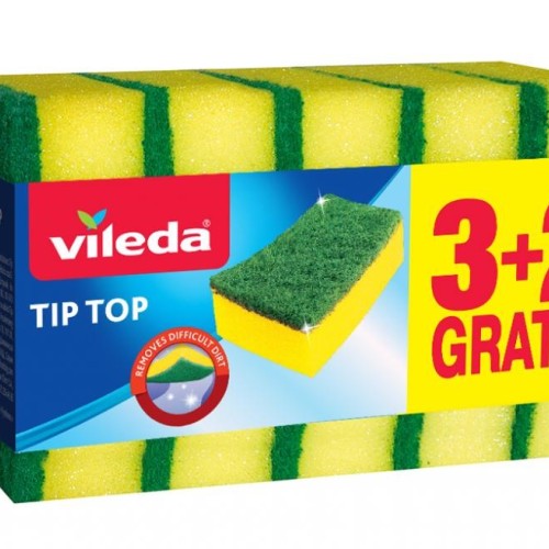 Sponge Scourer Vileda Tip-Top 5 pcs. Sponge Scourer Vileda Tip-Top 5 pcs.