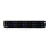 Platforma Asus Rack (2U) RS720A-E12-RS24U AMD Epyc 9004 (24x NVMe, 2xM.2, 3xGPU, 2x10Gbe, IPMI,  1+1 2600W)