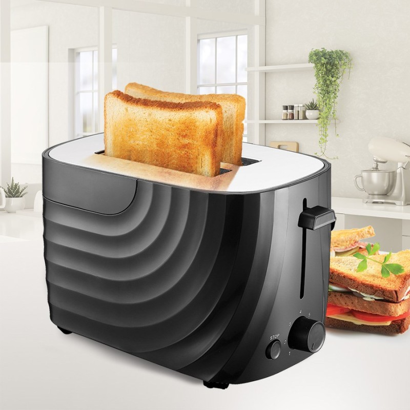 Maestro MR-706-BLACK Toaster Black Maestro MR-706-BLACK Toaster Black