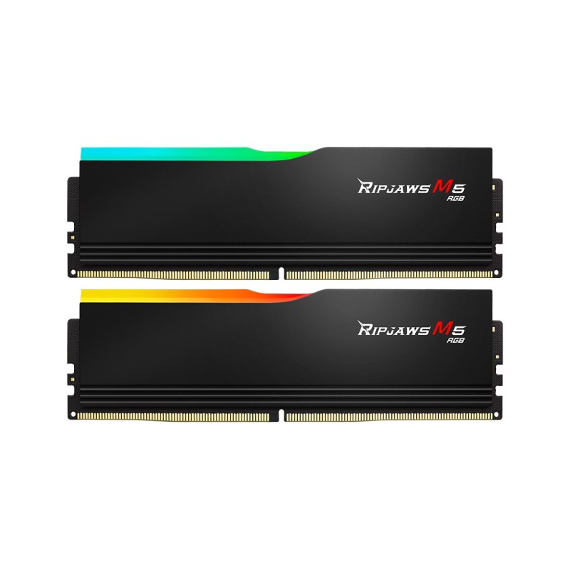G.Skill Ripjaws M5 RGB F5-6400J3239G16GX2-RM5RK memory module 32 GB 2 x 16 GB DDR5 6400 MHz G.Skill Ripjaws M5 RGB F5-6400J3239G16GX2-RM5RK memory module 32 GB 2 x 16 GB DDR5 6400 MHz