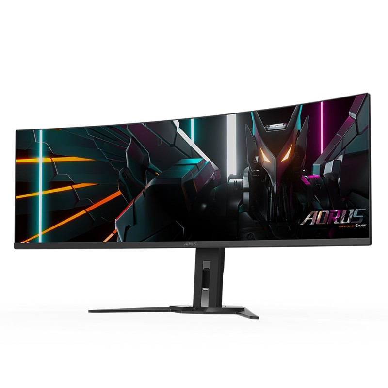 GIGABYTE CO49DQ OLED Curved Gaming Monitor - 5120x1440(DQHD), 1800R, 144Hz, 0.03ms, KVM, FreeSync Premium Pro, HDMI 2.1 GIGABYTE CO49DQ OLED Curved Gaming Monitor - 5120x1440(DQHD), 1800R, 144Hz, 0.03ms, KVM, FreeSync Premium Pro, HDMI 2.1